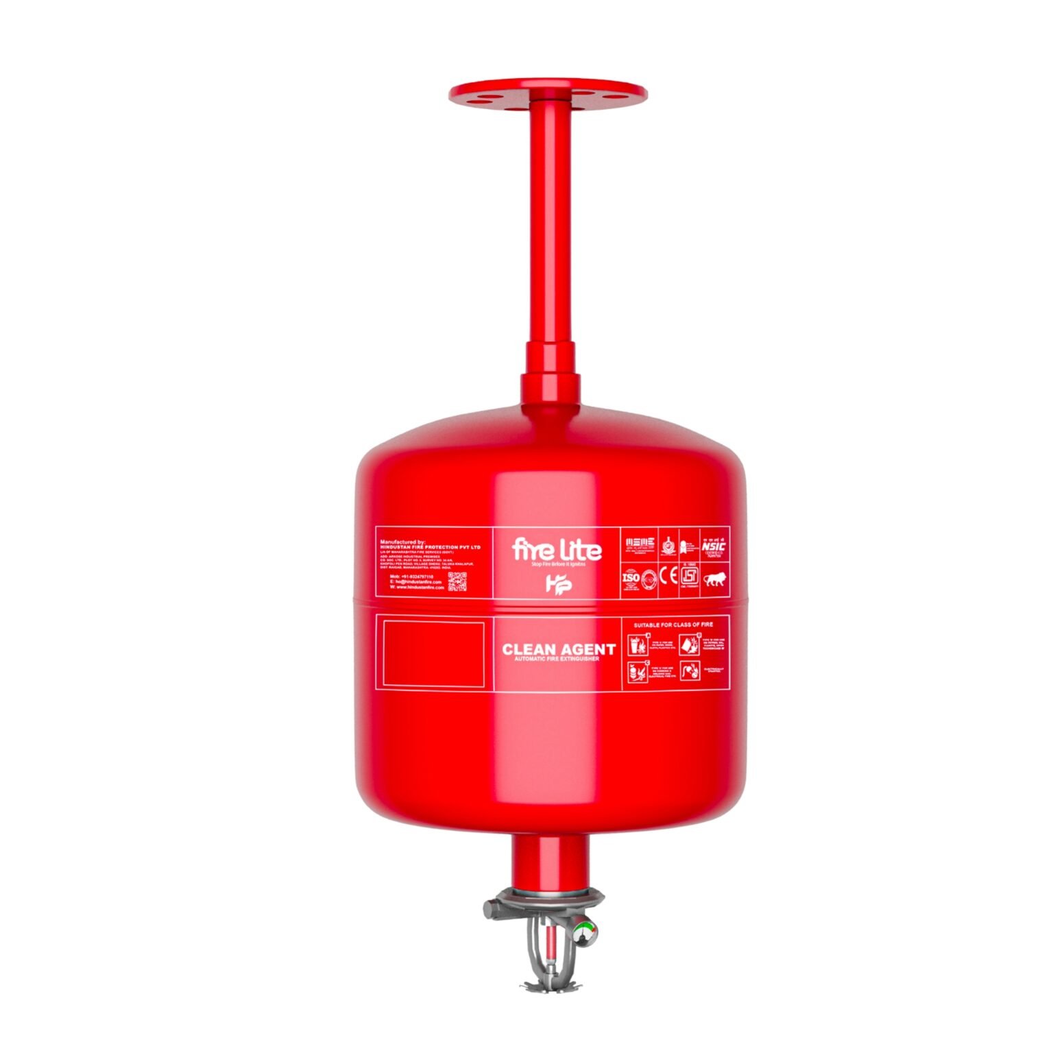 Clean Agent Sensor Modular automatic clean agent type Fire Extinguisher – HFP GROUP OF ...